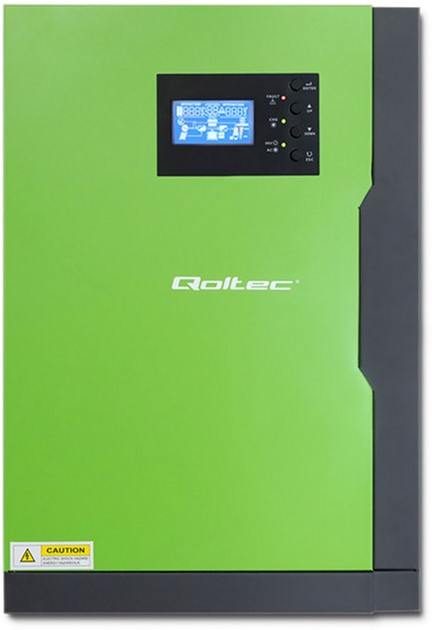 Гібридний інвертор Qoltec 10 кВА (5.5 кВт) 1-фазний (5901878538877) (955555905788632) - Уцінка - зображення 2