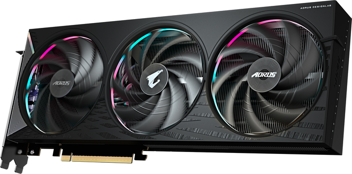 Відеокарта Gigabyte PCI-Ex GeForce RTX 5060 Ti AORUS ELITE 16G 16GB GDDR7 (128bit) (2722/28000) (HDMI, 3 x DisplayPort) (GV-N506TAORUS E-16GD) - зображення 3