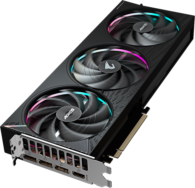 Відеокарта Gigabyte PCI-Ex GeForce RTX 5060 Ti AORUS ELITE 16G 16GB GDDR7 (128bit) (2722/28000) (HDMI, 3 x DisplayPort) (GV-N506TAORUS E-16GD) - зображення 5