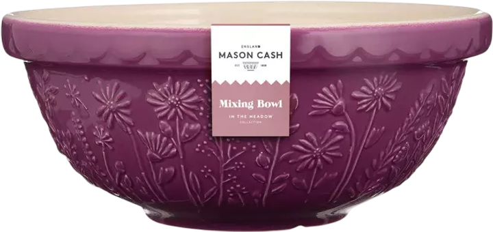 Miska do mieszania Mason Cash In The Meadow bordowa 24 cm (5010853281650) - obraz 2
