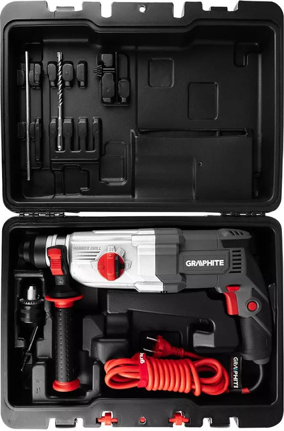 Перфоратор Graphite SDS+ 900W 58G539 (5902062073099) - изображение 11