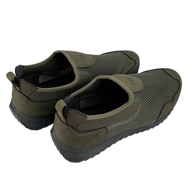 Мокасины мужские перфорация зеленые 20903 размер 44 (28,5-29 см) - изображение 4