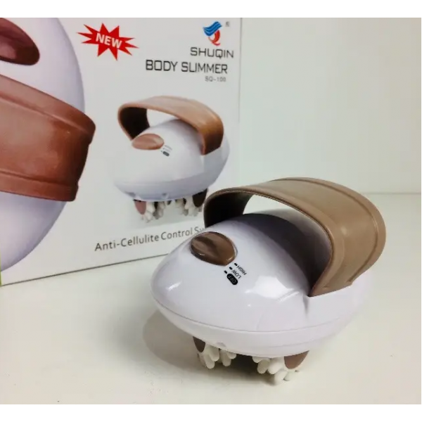 Антицелюлітний роликовий масажер для тіла Shuqin Body Slimmer SQ-100 TOPA Лімфодренажний ручний роликовий вібромасажер - зображення 9