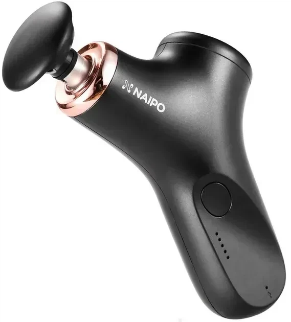 Масажер перкусійний ручний NAIPO new MINI Massage Gun NP-MG01 для тіла без підігріву UA - изображение 2
