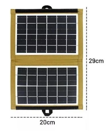 Сонячна панель з usb виходом CL 670 (похідна зарядна установка 7W з USB) для кемпінгу, туризму, будинку, дачі, телефонів, планшетів, ноутбуків - Фото 4 Сонячна панель з usb виходом CL 670 (похідна зарядна установка 7W з USB) для кемпінгу, туризму, будинку, дачі, телефонів, планшетів, ноутбуків - зображення 4