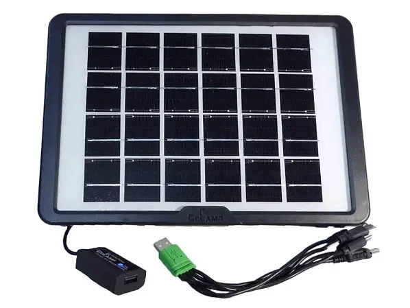 Сонячна панель Clamp CLl-680 із USB виходом для кемпінгу, туризму, будинку, дачі, телефонів, планшетів, ноутбуків, ліхтариків, фотоапаратів - зображення 9