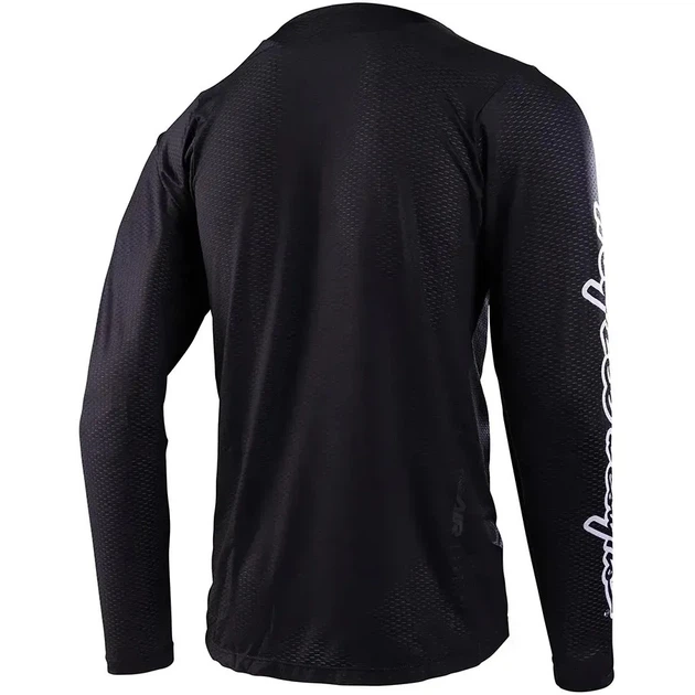 Велоджерси TLD Skyline Air LS Jersey Mono Black XL Troy Lee Designs (1106-345931005) - изображение 2