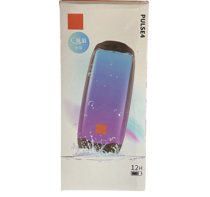 Портативная колонка Delta Pulse4 Разноцветная 10Вт, Bluetooth, 12ч (96337) - изображение 4