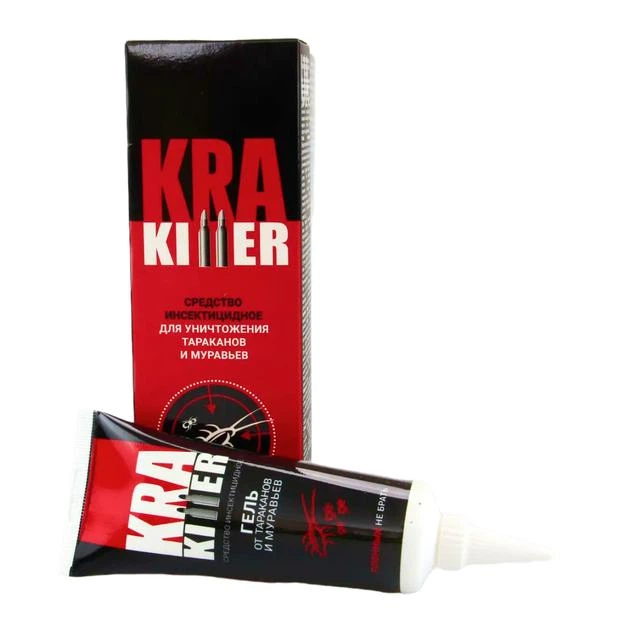 Гель від тарганів і мурах Kra Killer, 75 мл (професійна дезінфекція) - изображение 2