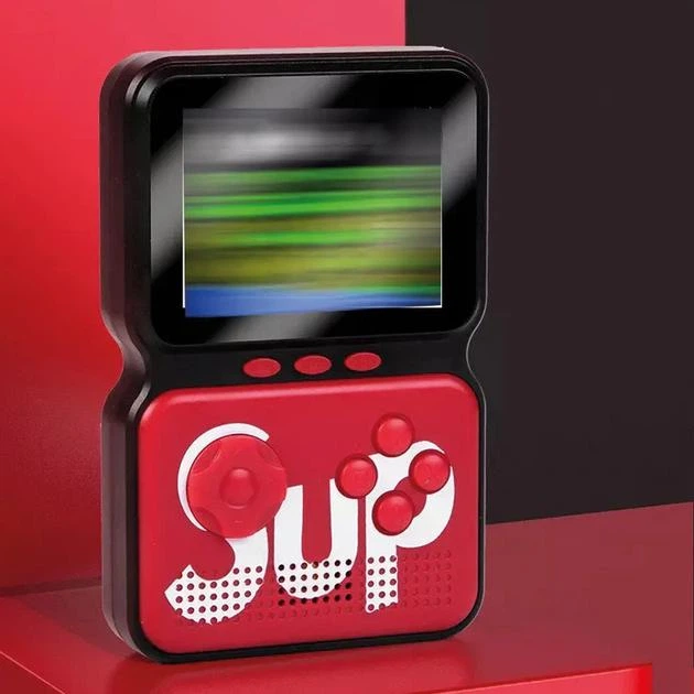 Аккумуляторная портативная игровая консоль GAME SUP 999+ игр 8bit