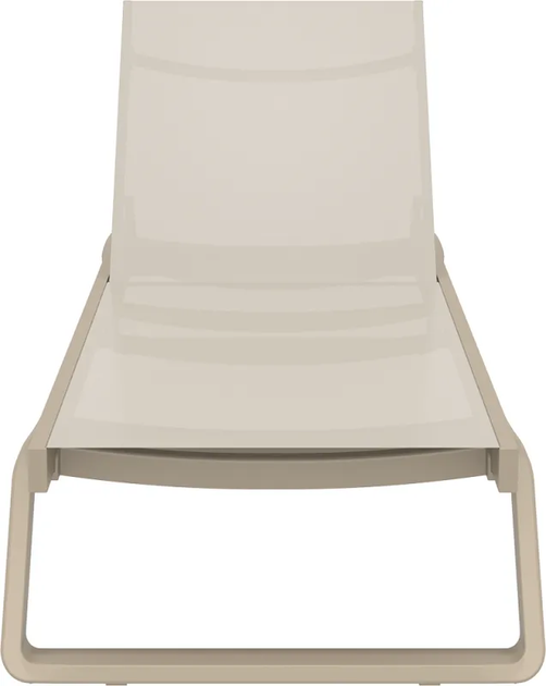 Шезлонг Siesta Tropic, 210 х 72 х 31 см - бежевий - Фото 4 Шезлонг Siesta Tropic, 210 х 72 х 31 см - бежевий - зображення 4