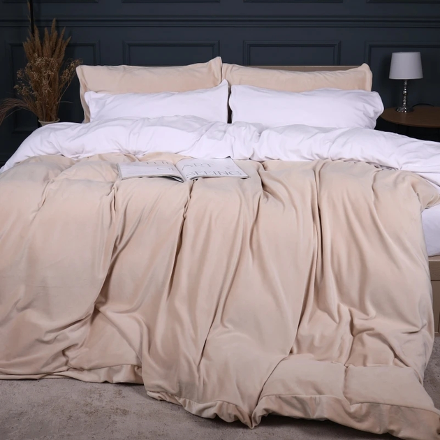 Підковдра MirSon Велюр Winter Frost 28-0001 + 28-0004 Gardenia Velvet 110х140 від Rozetka на платформі USKIDKA Акція на Підковдра MirSon Велюр Winter Frost 28-0001 + 28-0004 Gardenia Velvet 110х140 від Rozetka