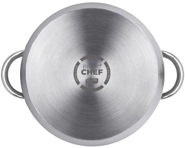 Каструля Bravo Chef з кришкою 22 см 4.35 л (6900067208705) - зображення 3