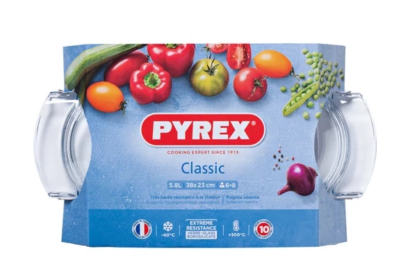 Каструля Pyrex Classic з кришкою 5.8 л (5436471) - зображення 2