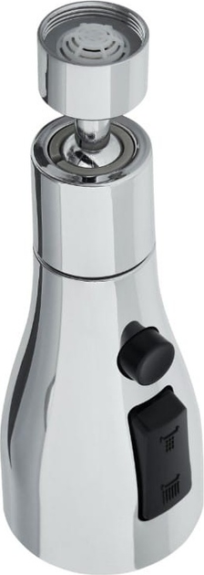 Perlator N'oveen XL1076S Silver z obrotem 360° (5902221623301) - obraz 2