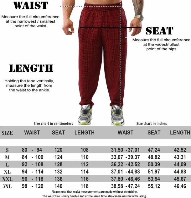 Штани спортивні щільні Big Sam 1352 Червоні XXXL - Фото 4 Штани спортивні щільні Big Sam 1352 Червоні XXXL - зображення 4