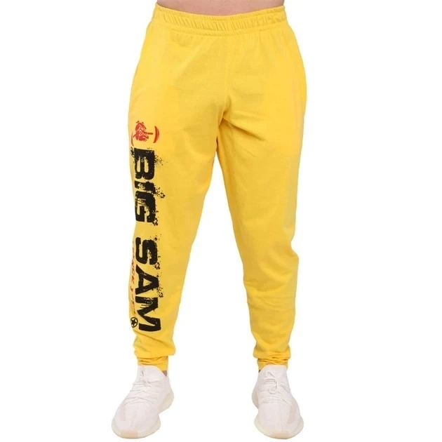 Штаны спортивные легкие Big Sam 1231 Желтые XXXL - Фото 2 Штаны спортивные легкие Big Sam 1231 Желтые XXXL - изображение 2