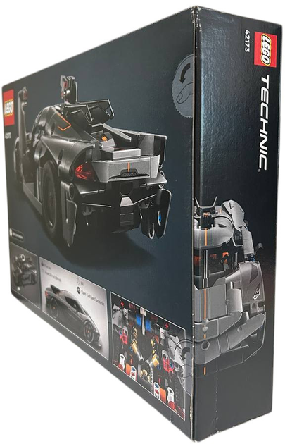 Zestaw klockow Lego Technic Szary hipersamochod Koenigsegg Jesko Absolut 801 element (42173) (955555909516914) - Outlet - obraz 6