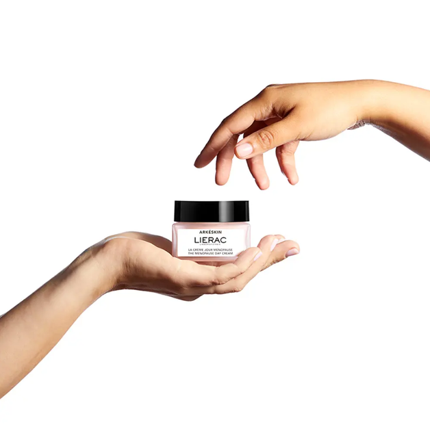 Zestaw kosmetyków pielęgnacyjnych Lierac Krem Arkéskin Menopause na dzień 50 ml + Balsam do ciała Body-Nutri SOS Repair 30 ml (3701436927615) - obraz 3