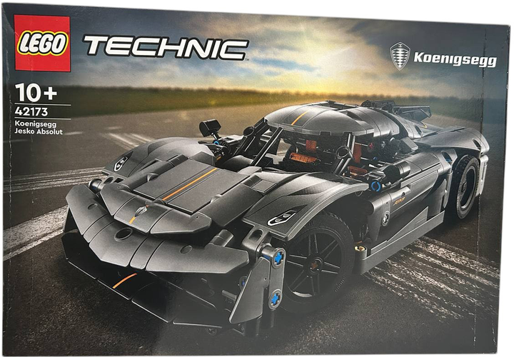 Zestaw klockow Lego Technic Szary hipersamochod Koenigsegg Jesko Absolut 801 element (42173) (955555909516898) - Outlet - obraz 2