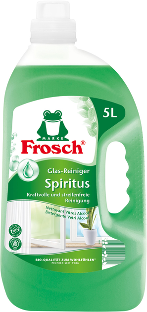 Очисний засіб для скла Frosch спиртовий 5 л (4001499116124) - зображення 1