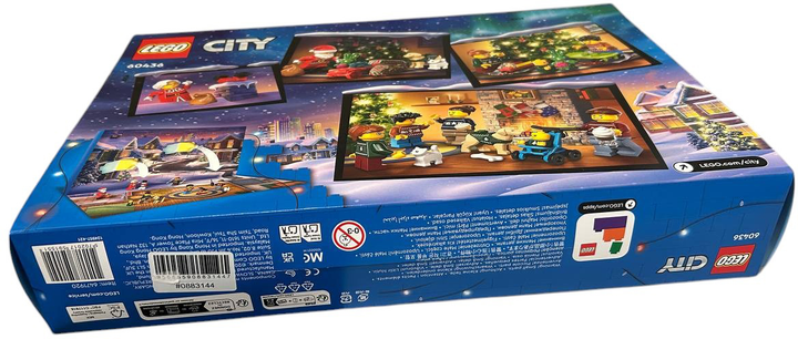 Kalendarz adwentowy LEGO City na 2024 rok 195 elementow (60436) (955555908831447) - Outlet - obraz 2