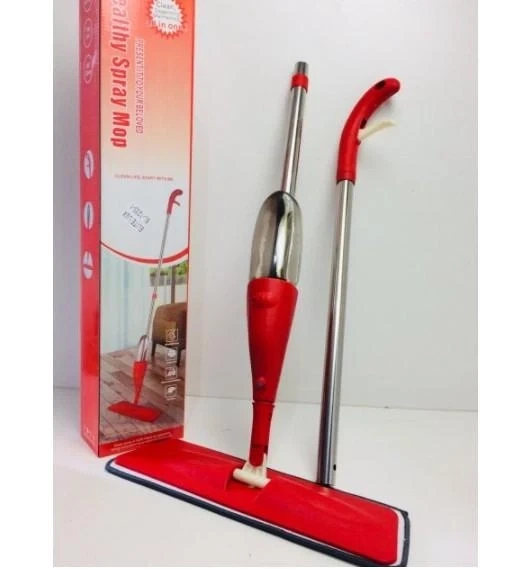 Швабра с распылителем Неalthy spray mop Красная для дома - изображение 4