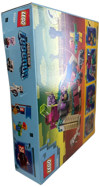 Zestaw klockow LEGO Minecraft Decydujace starcie z Dewastatorem 420 elementow (21257) (955555909127514) - Outlet - obraz 4