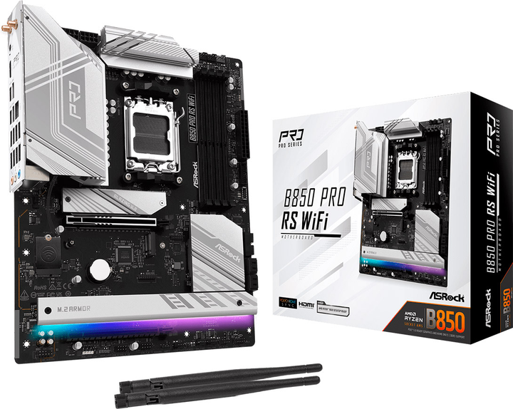 Płyta główna ASRock B850 Pro RS Wi-Fi (sAM5, AMD B850, PCI-Ex16) - obraz 5
