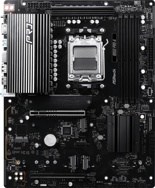 Материнська плата ASRock B850 Pro-A (sAM5, AMD B850, PCI-Ex16) - зображення 1