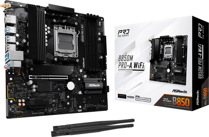 Płyta główna ASRock B850M Pro-A Wi-Fi (sAM5, AMD B850, PCI-Ex16) - obraz 5