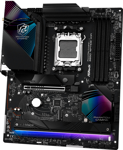 Płyta główna ASRock B850 Riptide Wi-Fi (sAM5, AMD B850, PCI-Ex16) - obraz 3