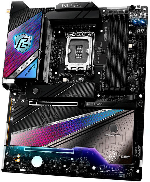 Материнська плата ASRock Z890 Nova Wi-Fi (s1851, Intel Z890, PCI-Ex16) - зображення 3