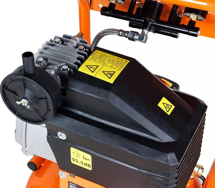 Kompresor olejowy NEO Tools pionowy 40 l 230 V 12K010-1 (5907558479607) - obraz 4