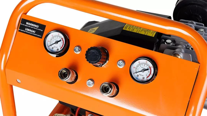 Kompresor olejowy NEO Tools pionowy 40 l 230 V 12K010-1 (5907558479607) - obraz 7