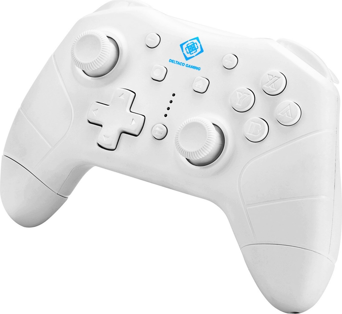 Бездротовий геймпад Deltaco Gaming Nintendo Switch/PC BT White (GAM-103-W) - зображення 2