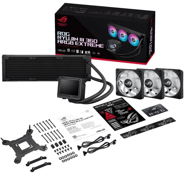System chłodzenia wodą ASUS ROG Ryujin III 360 ARGB Extreme (90RC0131-M0EAY0) - obraz 9