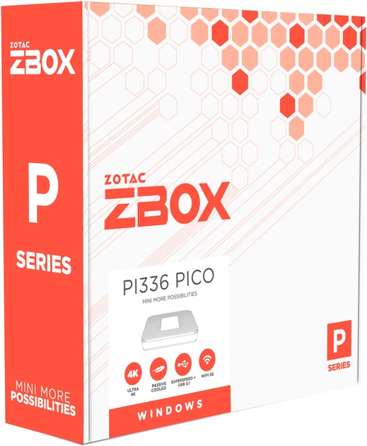 Komputer Zotac ZBox Pico (ZBOX-PI336-W5C) - obraz 7