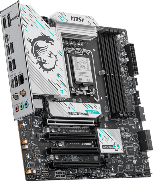 Płyta główna MSI B860M Gaming Plus Wi-Fi (s1851, Intel B860, PCI-Ex16) - obraz 3