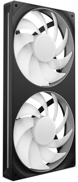 Повітряне охолодження для ПК NZXT F280 RGB Core Fan (Single Frame) Black (RF-U28HF-B1) - зображення 3