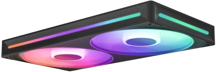 Повітряне охолодження для ПК NZXT F280 RGB Core Fan (Single Frame) Black (RF-U28HF-B1) - зображення 4