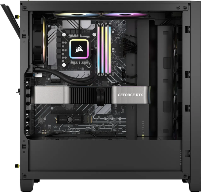 Оперативна пам'ять Corsair DDR5-6000 49152MB PC5-48000 (Kit of 2x24576) Dominator Titanium RGB White (CMP96GX5M2B6400C32W) - зображення 13