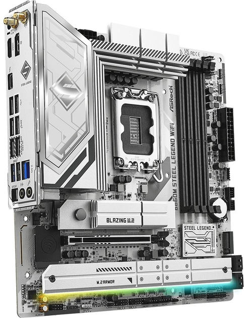 Płyta główna ASRock B860M Steel Legend Wi-Fi (s1851, Intel B860, PCI-Ex16) - obraz 3