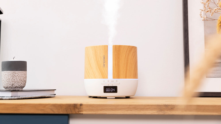 Зволожувач повітря Cecotec Pure Aroma 550 Connected White Woody - зображення 4