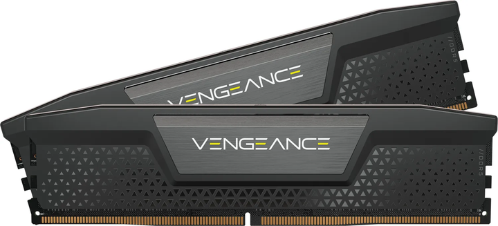 Оперативна пам'ять Corsair DDR5-6000 65536MB PC5-48000 (Kit of 2x32768) Vengeance Black (CMK64GX5M2B6000C38) - зображення 1