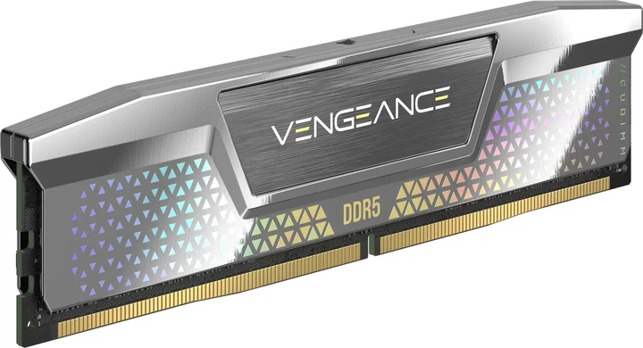Оперативна пам'ять Corsair DDR5-8400 49152MB PC5-67200 (Kit of 2x24576) Vengeance Silver (CMKC48GX5M2X8400C40) - зображення 5