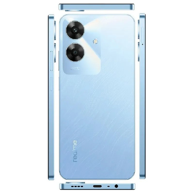 Смартфон Realme Note 60 4 / 128 GB RMX3933 голубой – фото