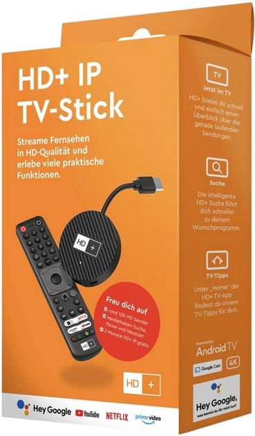 Медіаплеєр HD plus HD+ IP на 3 місяці Black (4260155560408) - зображення 6