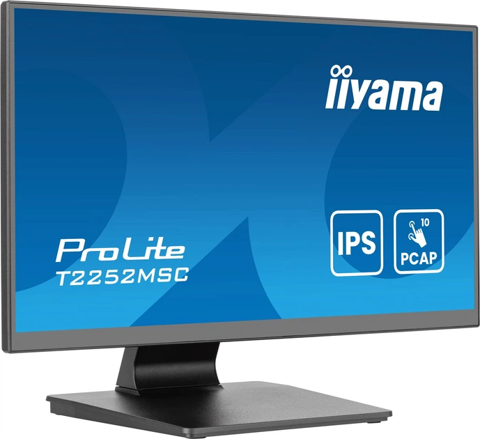 Monitor 21.5" Iiyama ProLite T2252MSC-B2AG - obraz 4