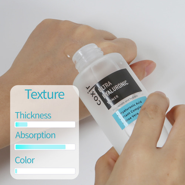 Tonik z kwasem hialuronowym do twarzy Coxir Ultra Hyaluronic 150 ml (8809080826218) - obraz 3